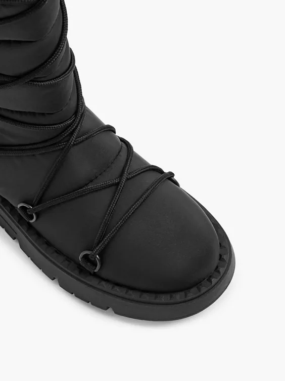 Catwalk Stiefel in schwarz