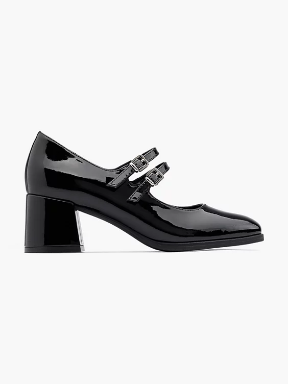 Catwalk Mary Jane Pumps in schwarz