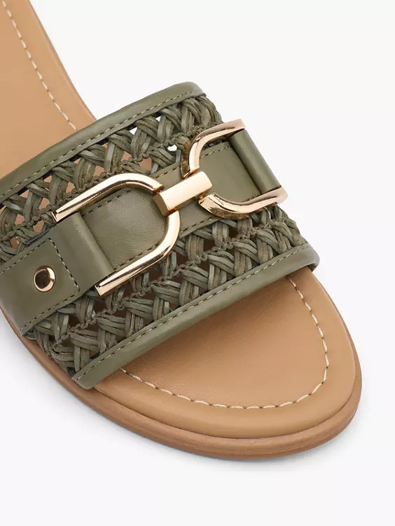 Catwalk Pantolette in khaki