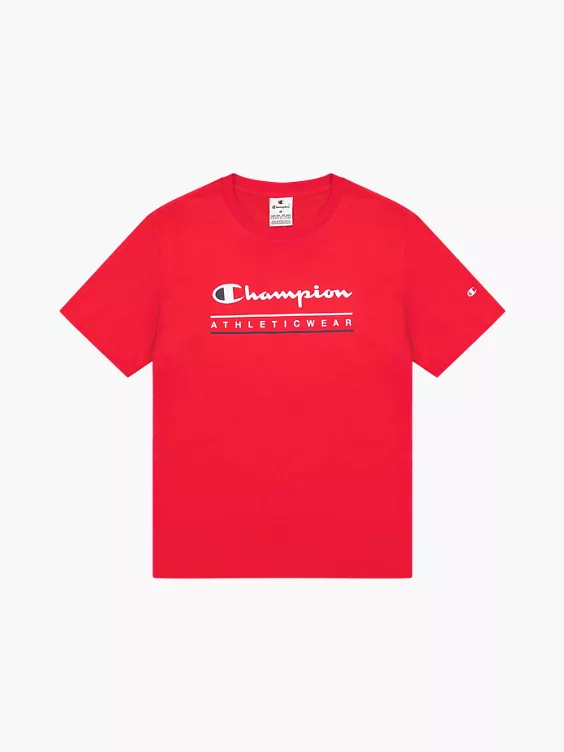 Champion T-Shirt in rot
