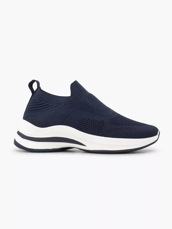 Graceland Slip On Sneaker in blau