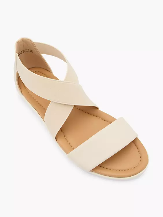 Graceland Sandale in beige