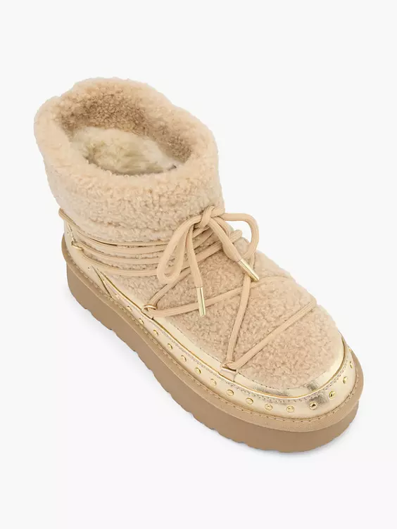 Graceland Boots in gold