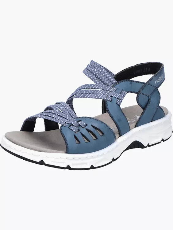 Rieker Damen Trekkingsandalen in blau