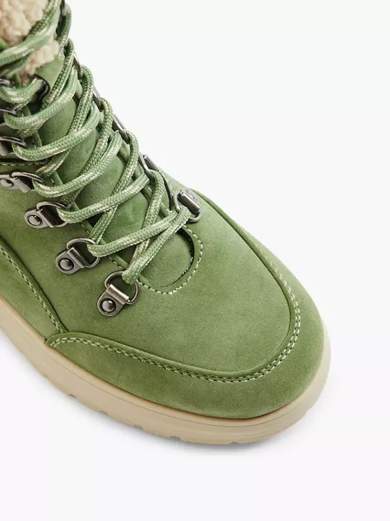 ESPRIT Schnürboots in grün
