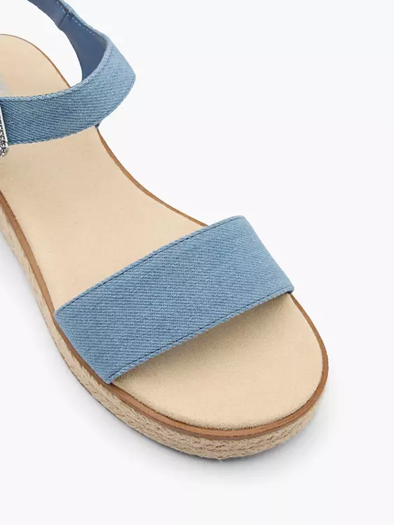 Graceland Sandale in blau