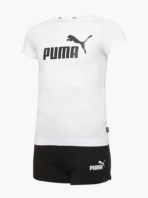 PUMA Trainingsanzug in weiß