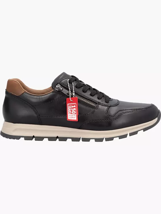 Rieker Herren Sneaker Low in schwarz