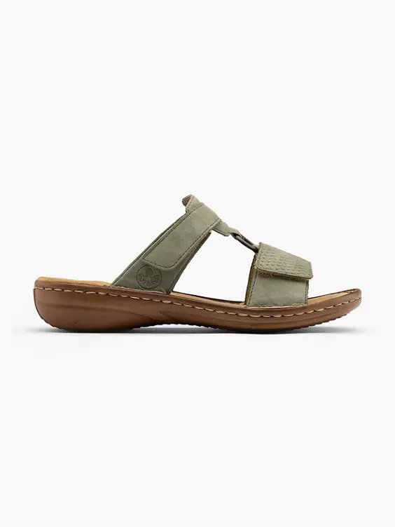 Rieker Pantolette in khaki