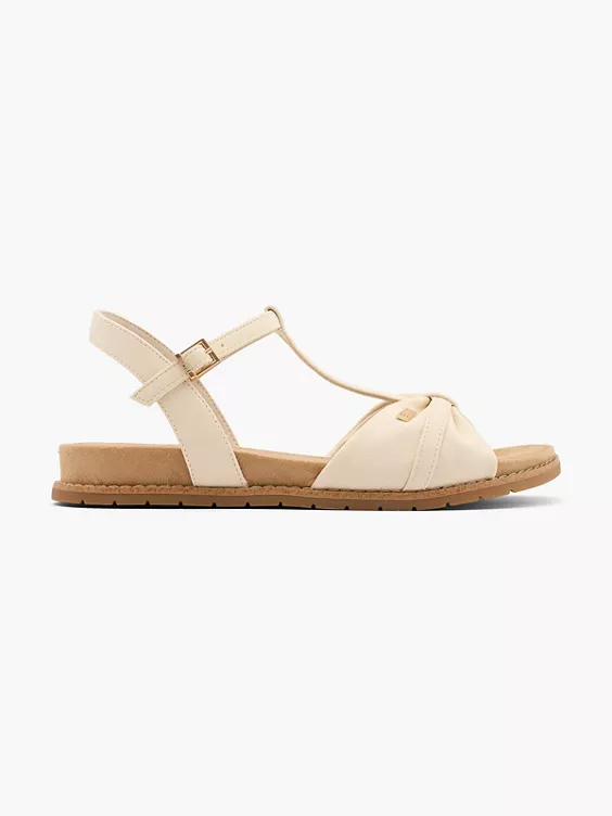 ESPRIT Sandale in beige