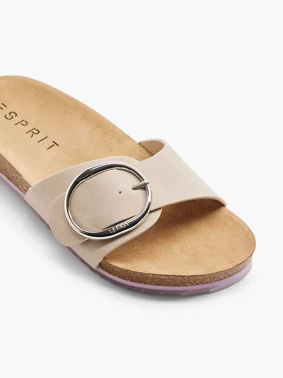 ESPRIT Pantolette in beige