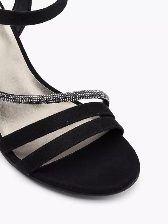 Graceland Sandalette in schwarz