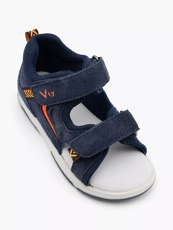 Vty Leder Lauflerner in blau
