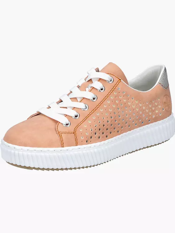 Rieker Damen Sneaker Low in orange