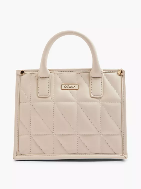Catwalk Handtasche in beige