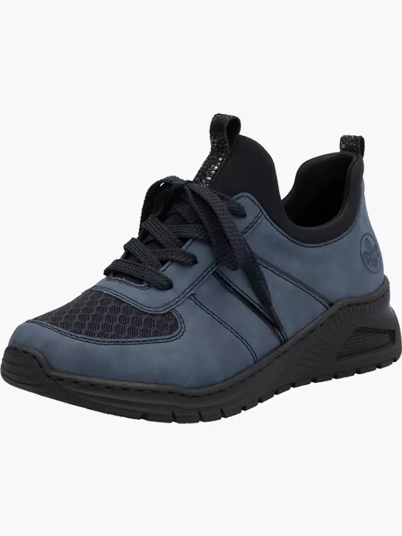 Rieker Damen Slipper in blau