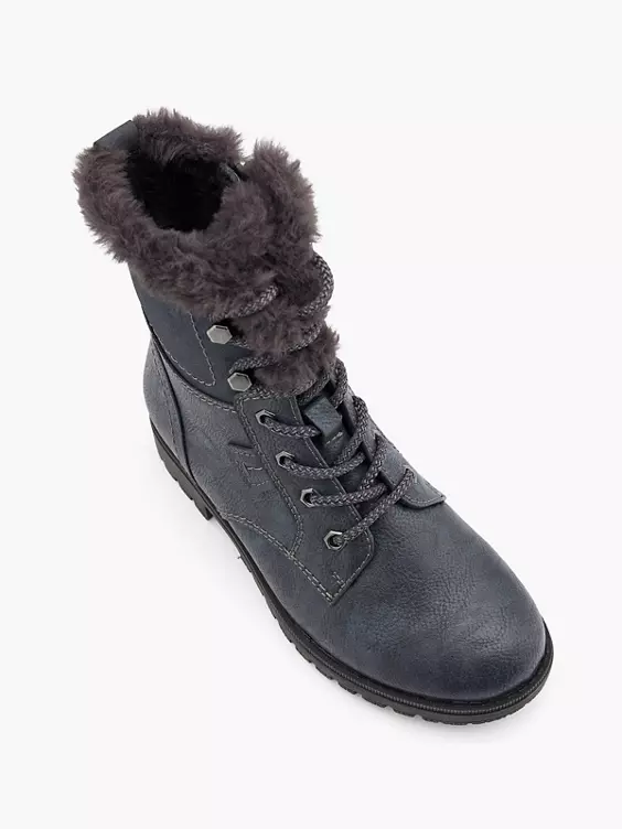 Easy Street Komfort Schnürboots in blau