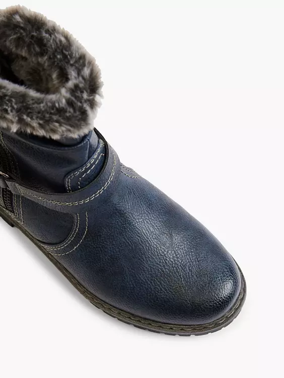 Easy Street Komfort Boots in blau