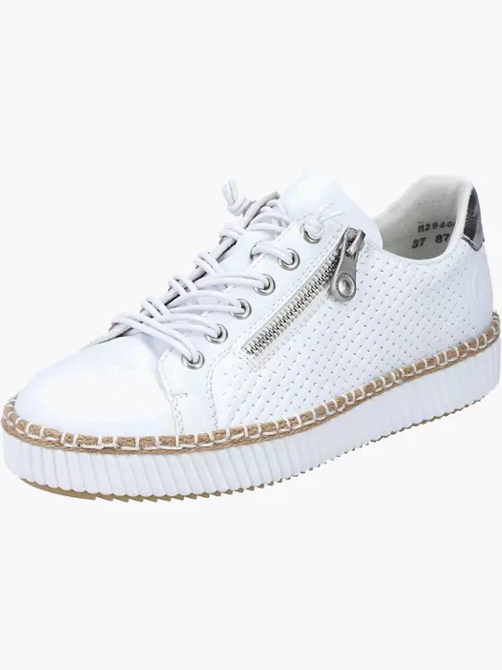 Rieker Damen Slipper in weiß