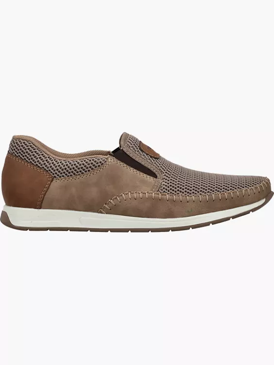Rieker Herren Slipper in beige