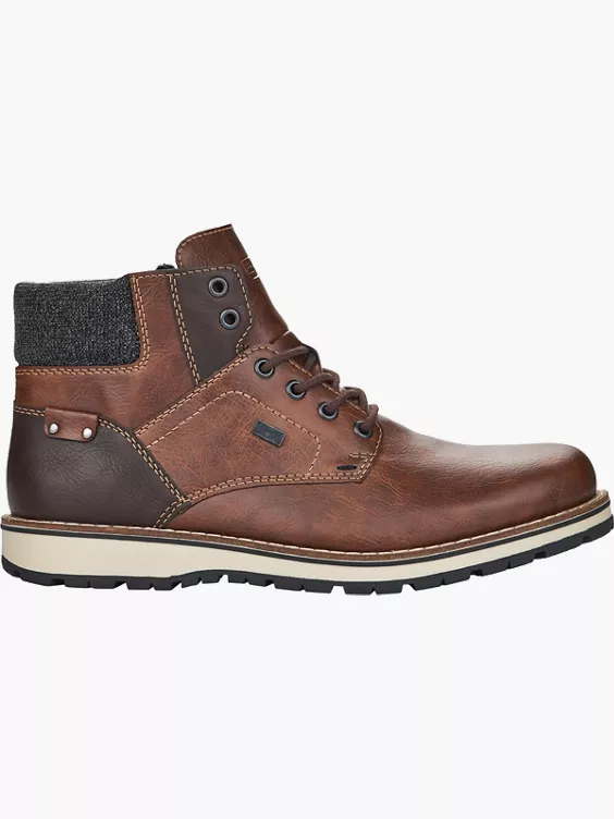Rieker Herren Schnürstiefel in braun