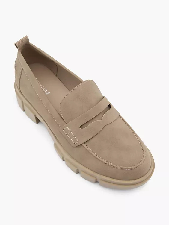 Catwalk Loafer in taupe