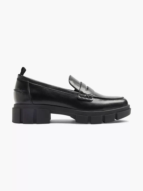 Catwalk Chunky Loafer in schwarz