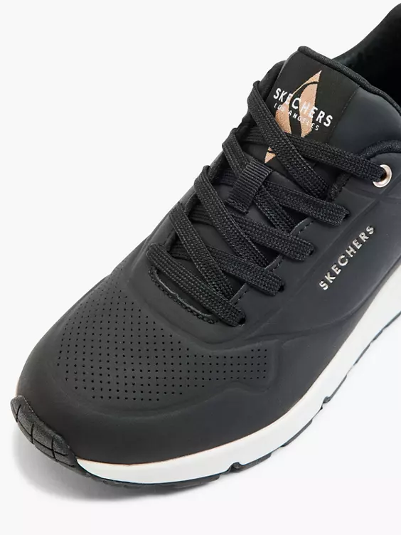 Skechers Chunky Sneaker UNO in schwarz