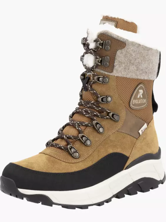 Damen Schnürstiefel in braun