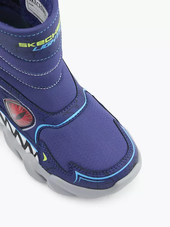 Skechers Boots SHARK-BOTS - mit Licht in blau