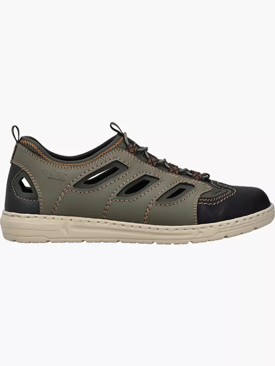 Rieker Herren Slipper in grün