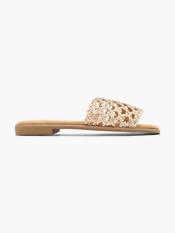 Catwalk Pantolette in Champagner