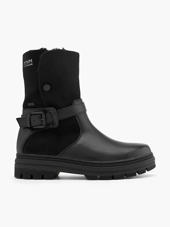 TOM TAILOR Boots in schwarz