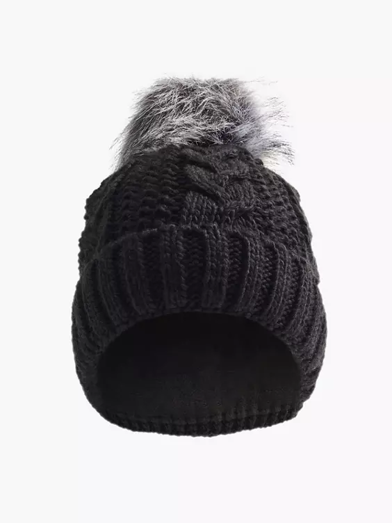 DEICHMANN Mütze in schwarz