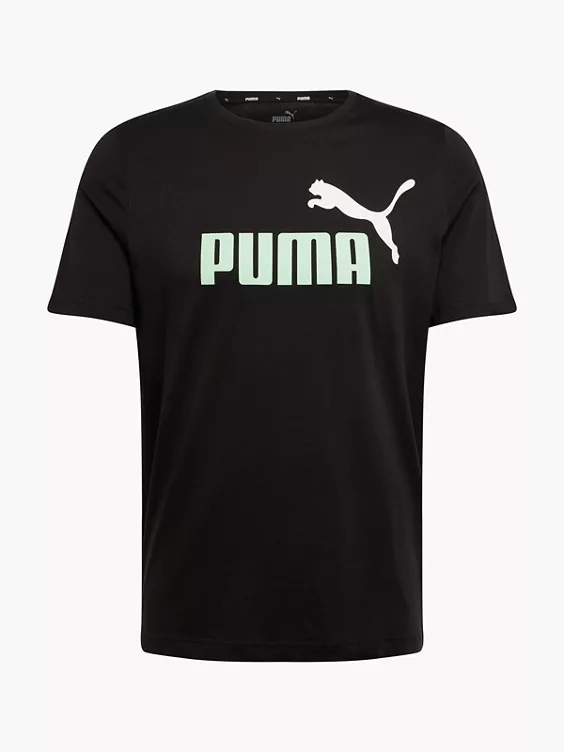 PUMA T-Shirt in schwarz