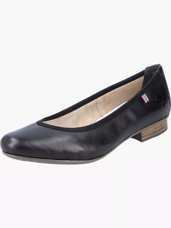 Rieker Damen Ballerinas in schwarz