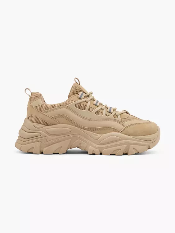 Graceland Chunky Sneaker in cognac
