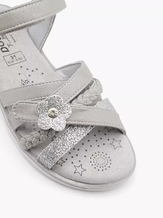Dockers Sandale in silber