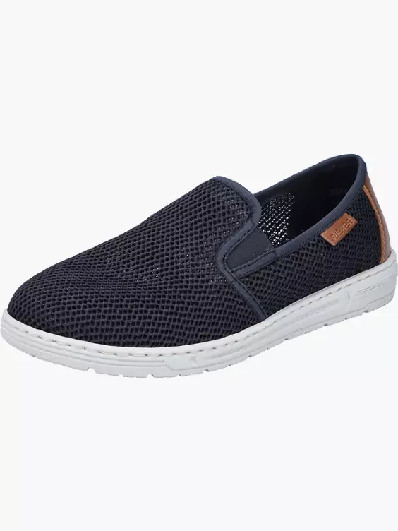 Rieker Herren Slipper in blau