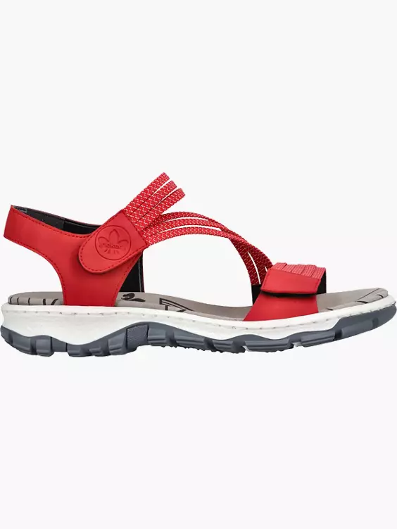 Rieker Damen Trekkingsandalen in rot