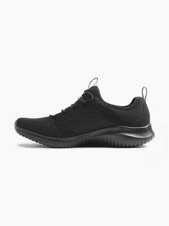 Skechers Slip On Sneaker FLECTION in schwarz