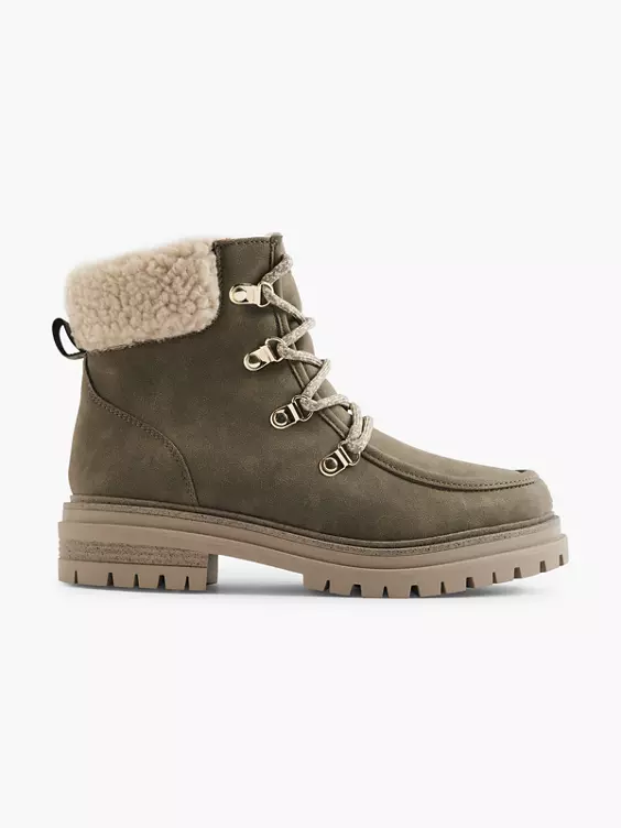 s.Oliver Schnürboots in olive