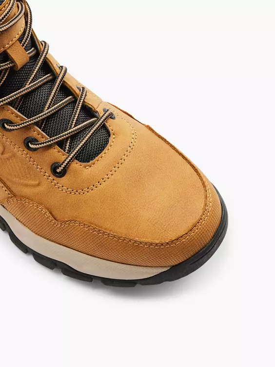 TOM TAILOR Schnürboots in braun