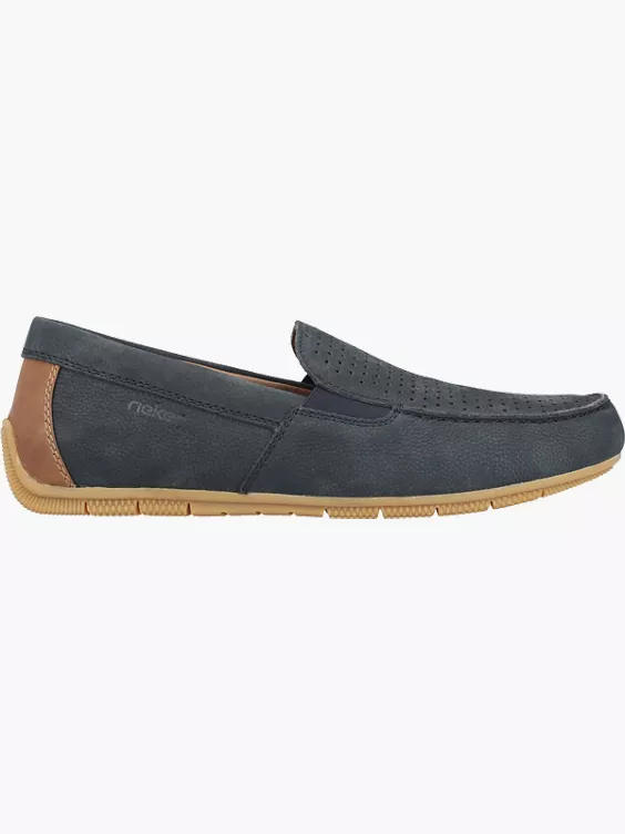Rieker Herren Slipper in blau