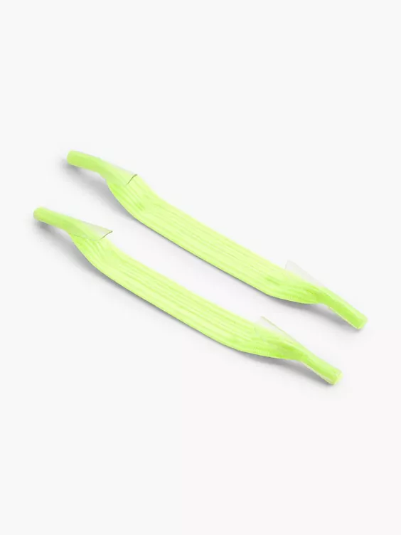 DEICHMANN 12-teiliges Gummisenkel Set in gelb