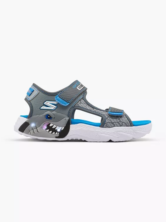 Skechers Trekkingsandale CREATURE SPLASH - mit Licht in blau