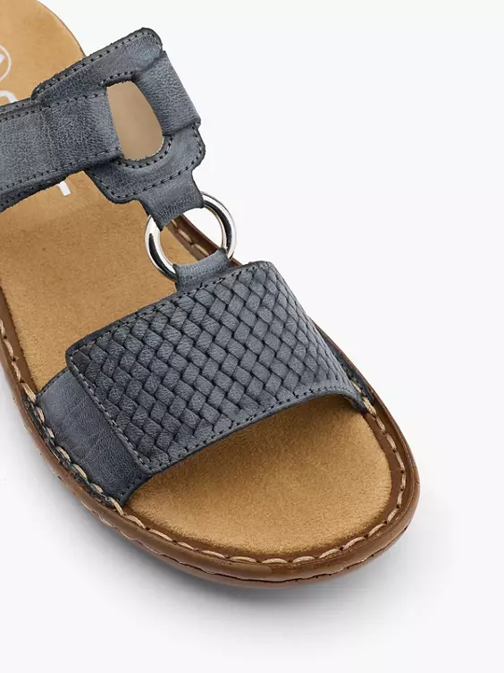 Rieker Pantolette in blau
