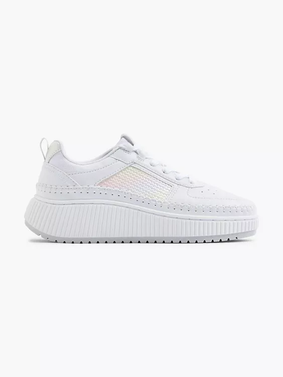 Catwalk Platform Sneaker in weiß