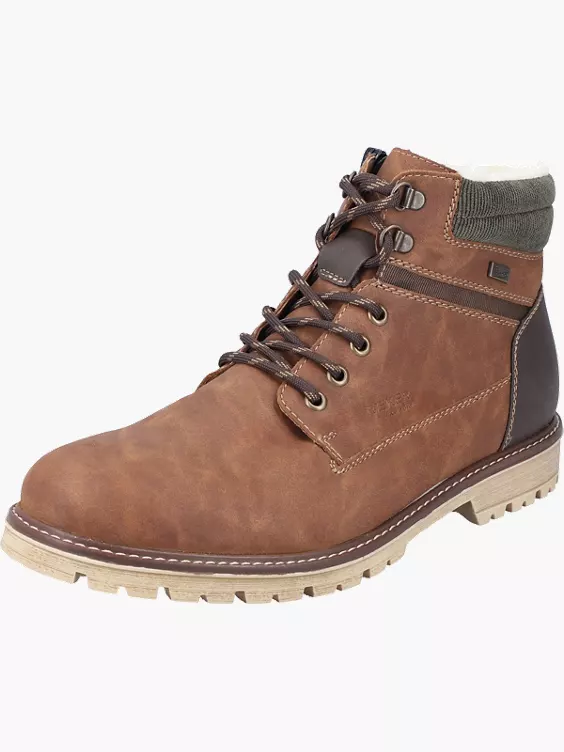 Rieker Herren Schnürstiefel in braun
