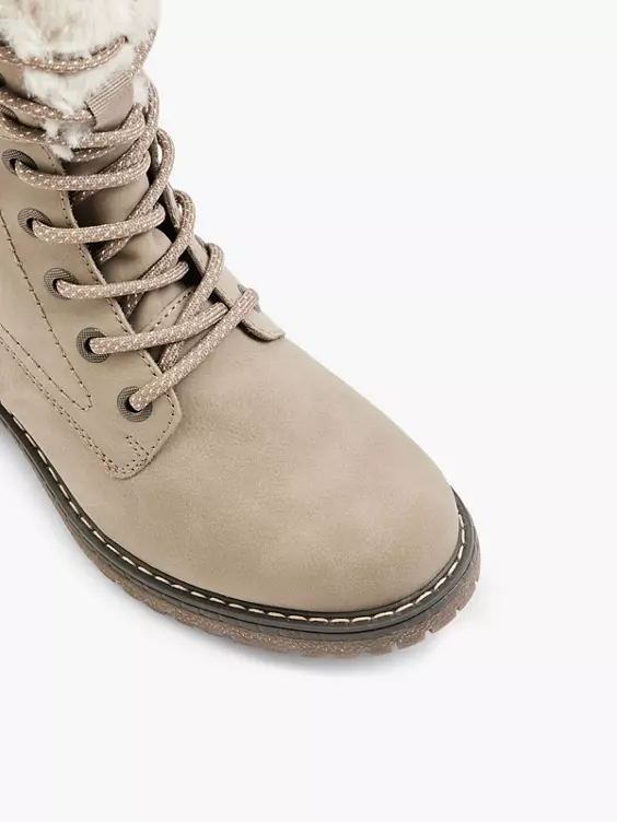 Easy Street Komfort Schnürboots in hellgrau